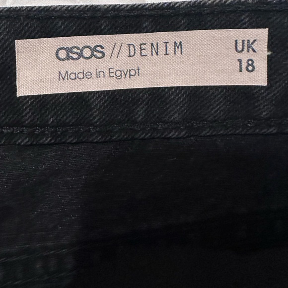 ASOS High Rise Denim Shorts - Picture 4 of 7